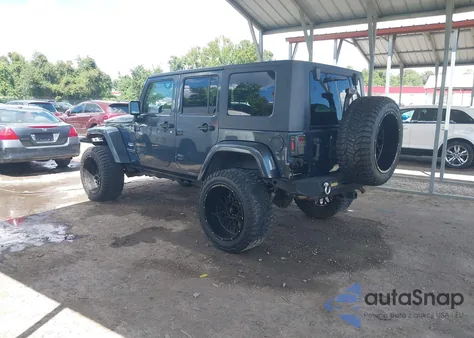 2008 Jeep Wrangler Unlimited Sahara из США, поврежденный, VIN 1J8GA59148L517387